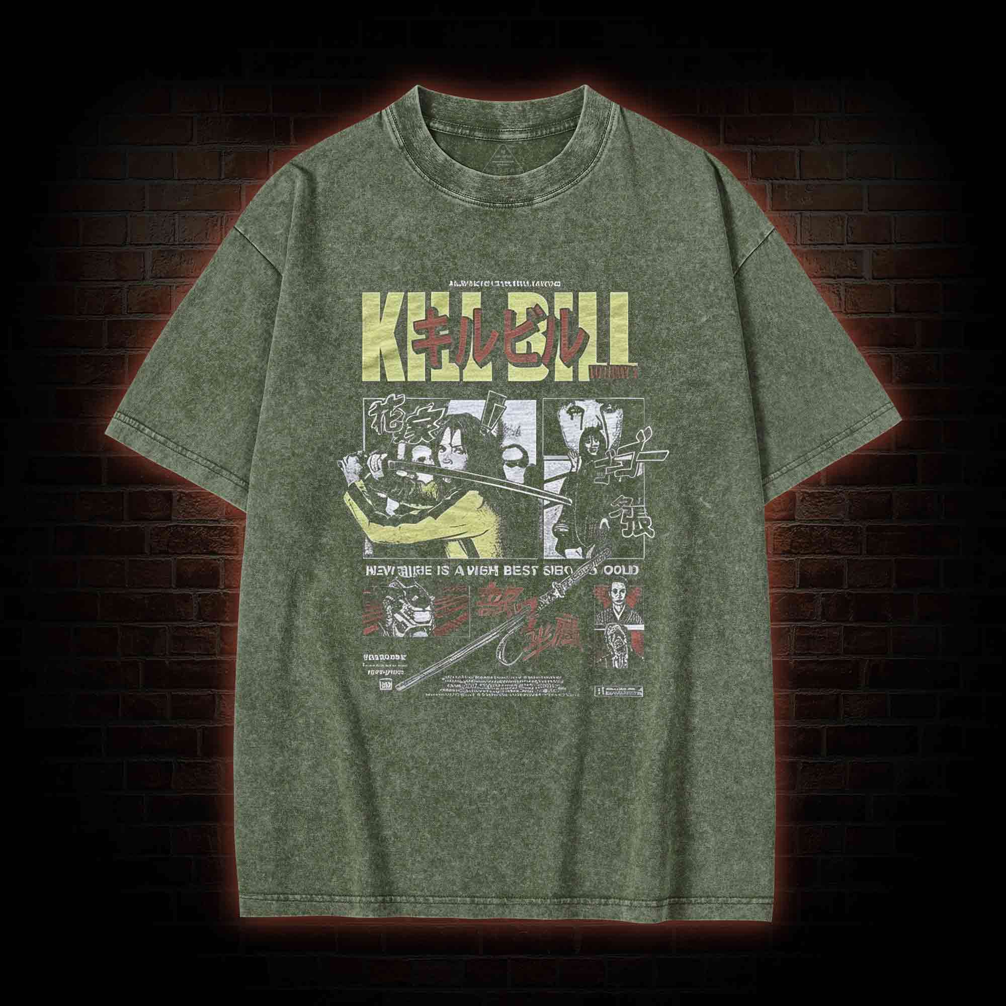 Revenge is a Dish Best Served Cold Washed T-shirt