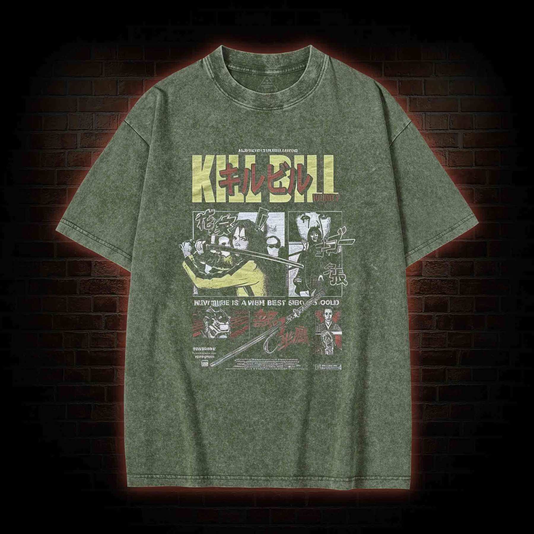Revenge is a Dish Best Served Cold Washed T-shirt