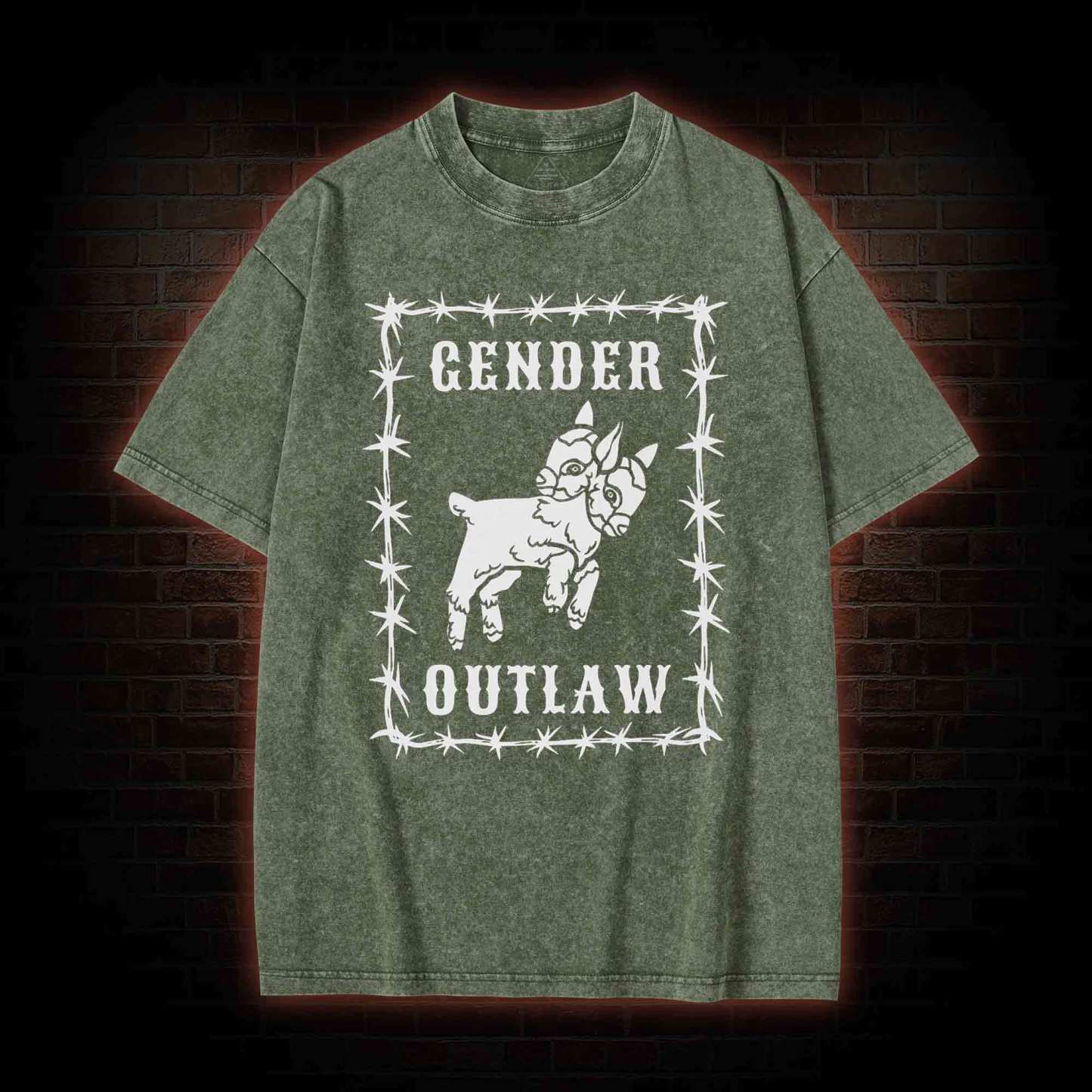 Gender Outlaw Washed T-shirt