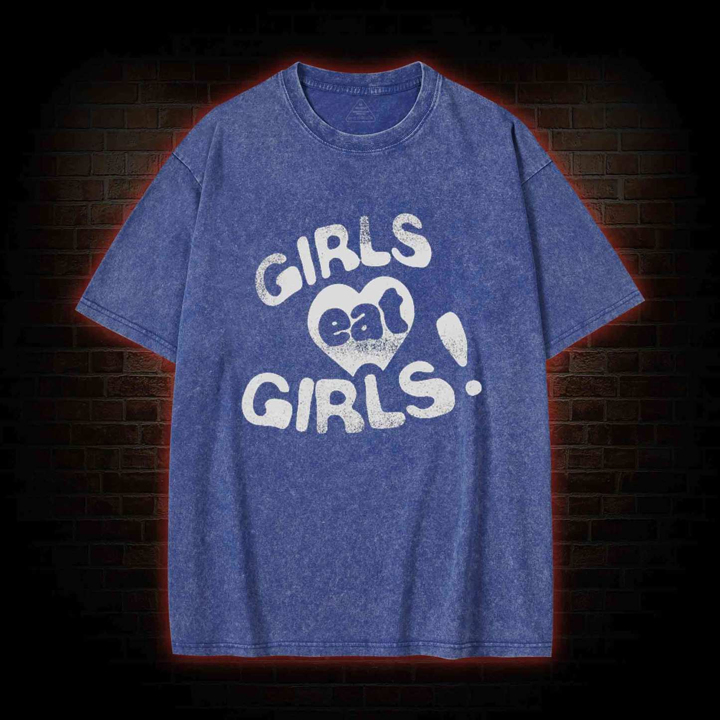 Girls Eat Girls Washed T-shirt