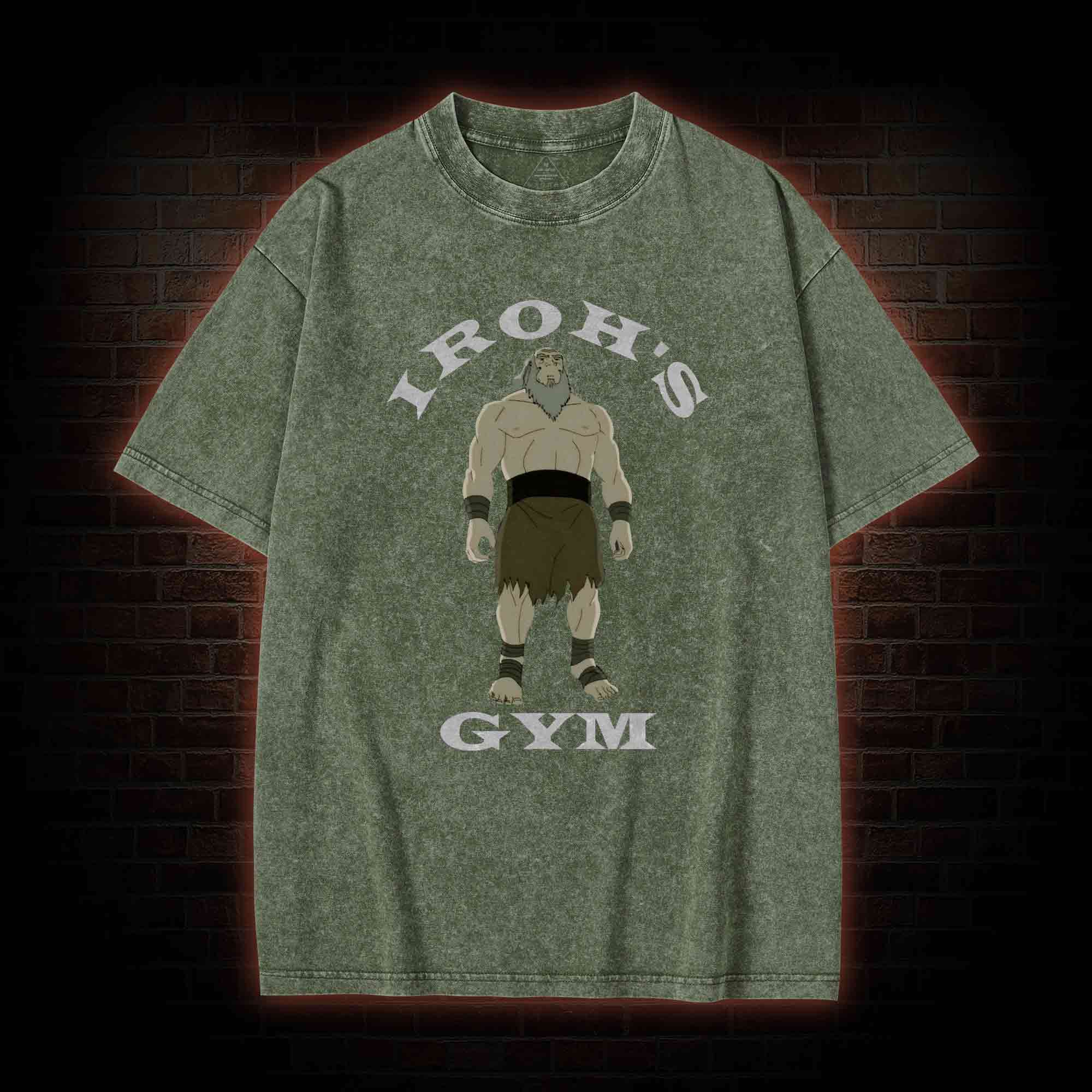 Iroh's Gym Washed T-shirt