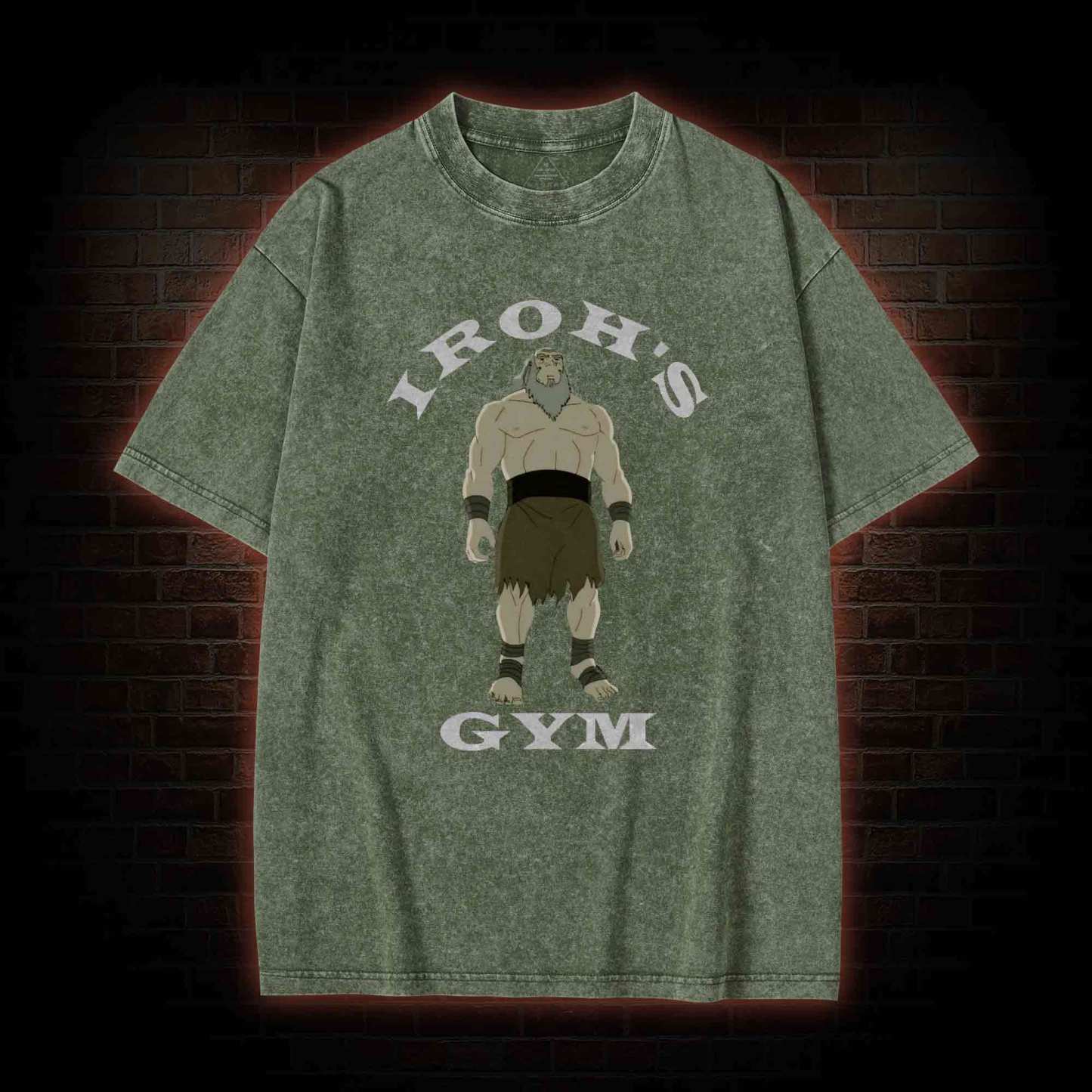 Iroh's Gym Washed T-shirt