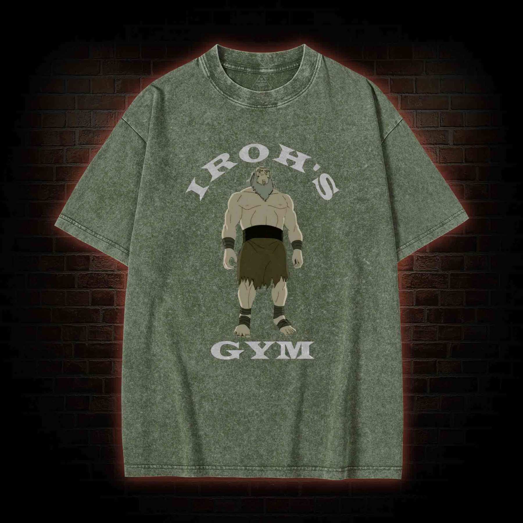 Iroh's Gym Washed T-shirt