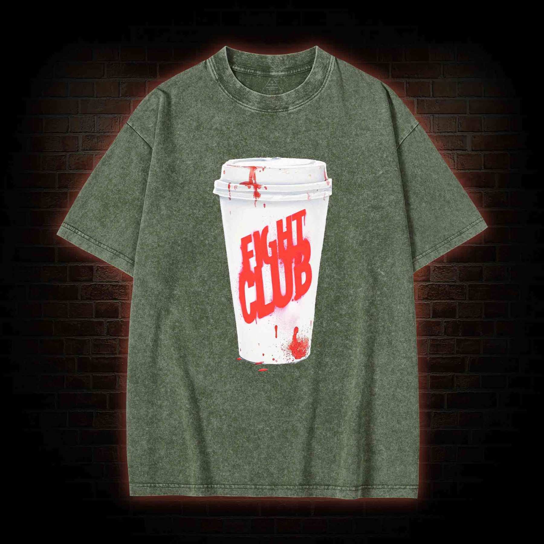 The Things You own End up Owning You Washed T-shirt