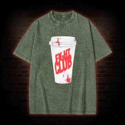 The Things You own End up Owning You Washed T-shirt