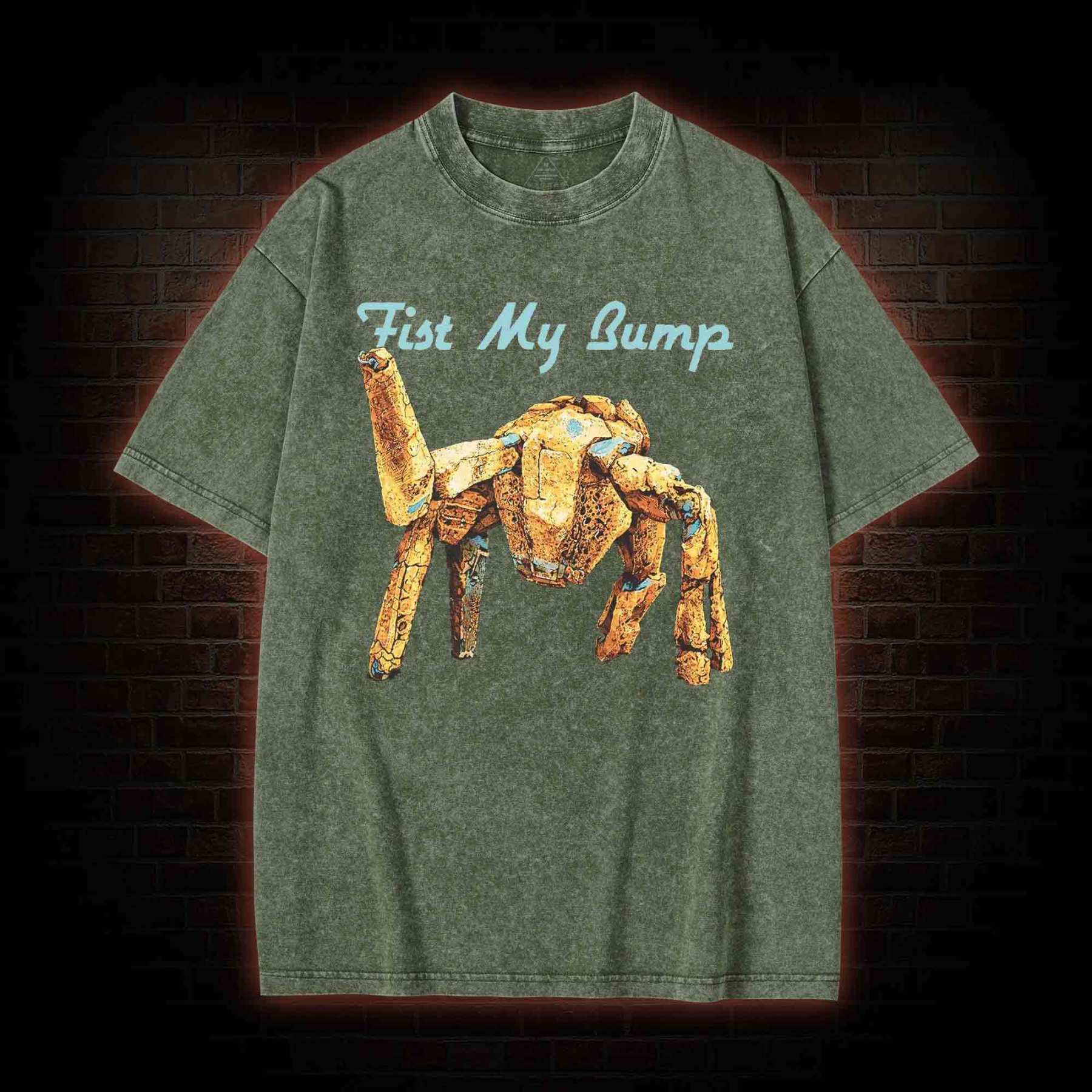 Fist My Bump Washed T-shirt