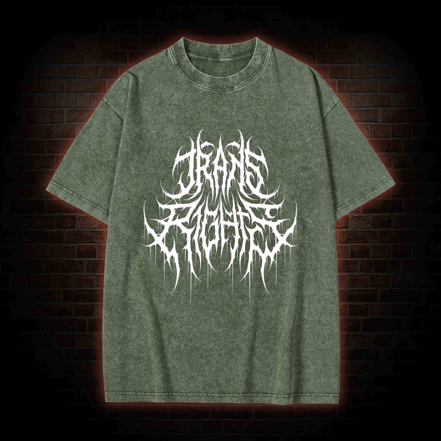 Trans Rights Washed T-shirt
