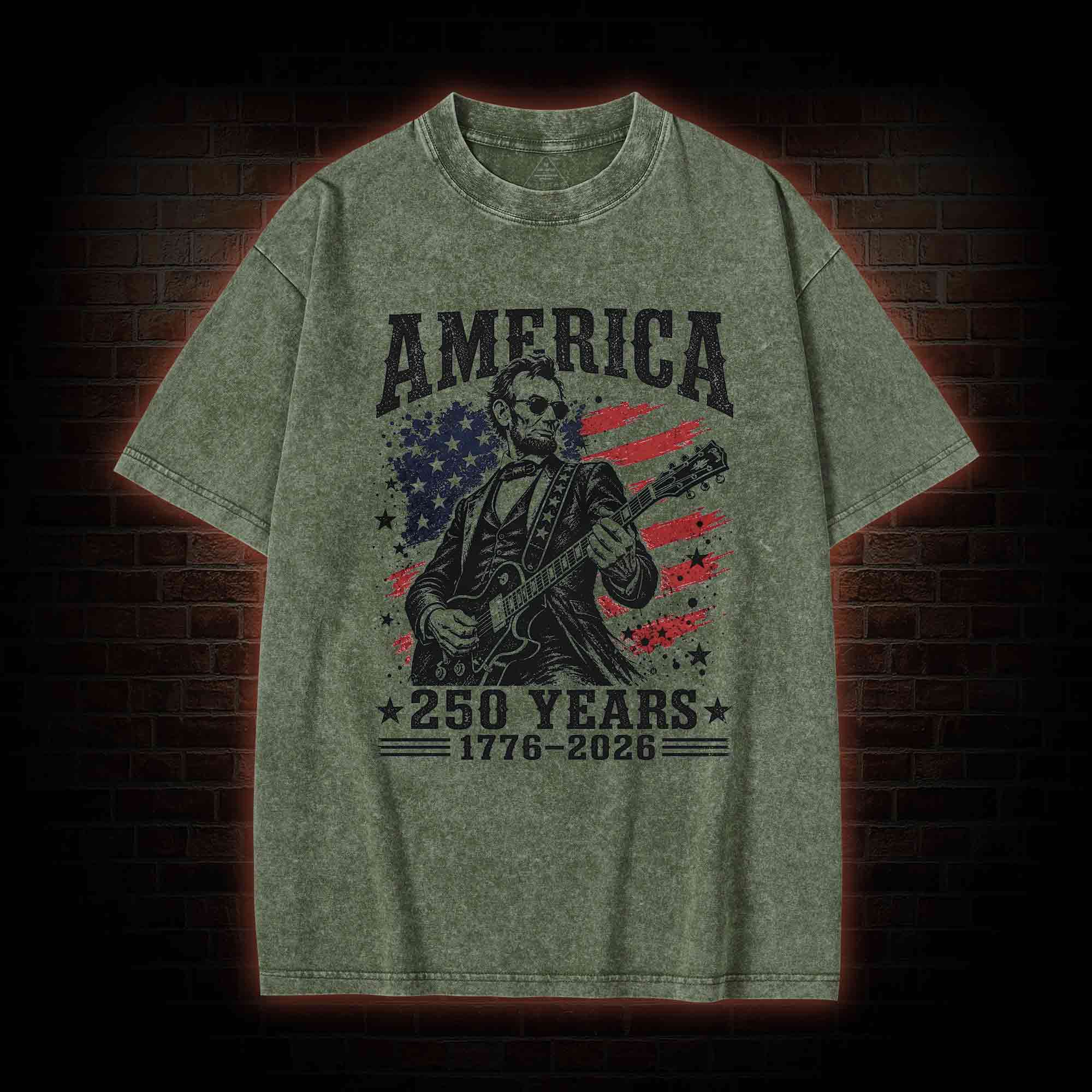 250 Years of Freedom Washed T-shirt