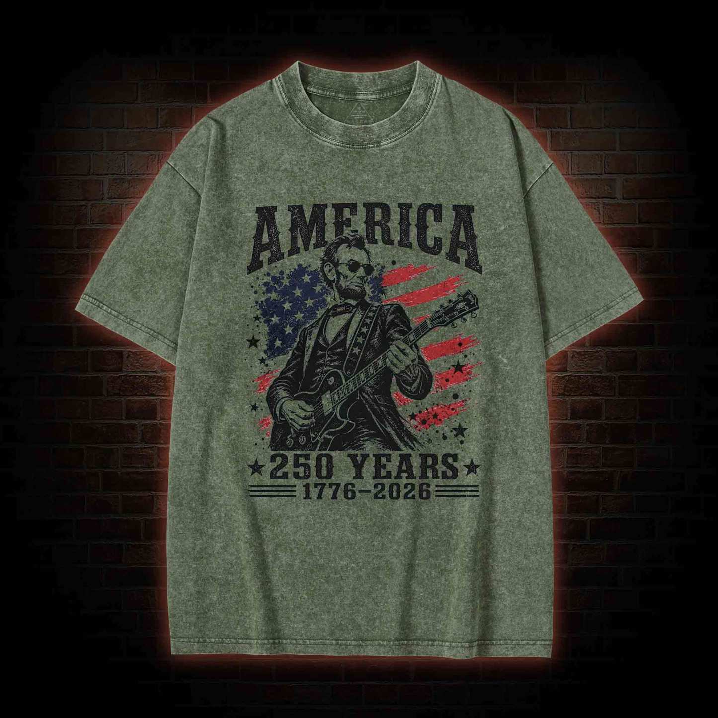 250 Years of Freedom Washed T-shirt