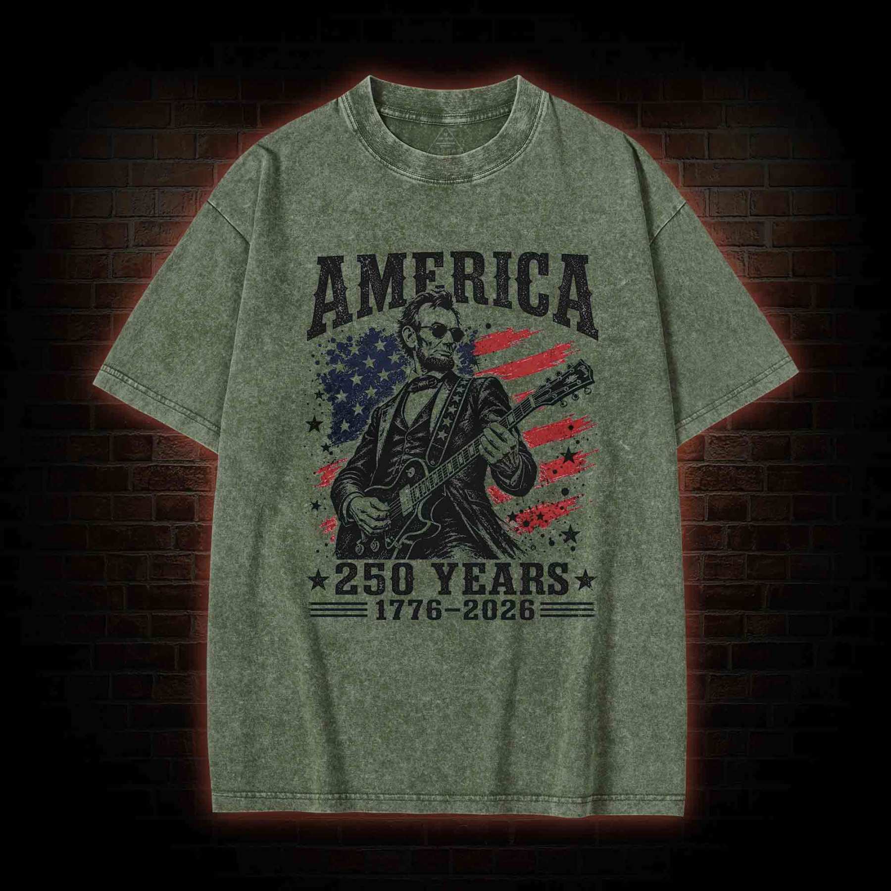 250 Years of Freedom Washed T-shirt