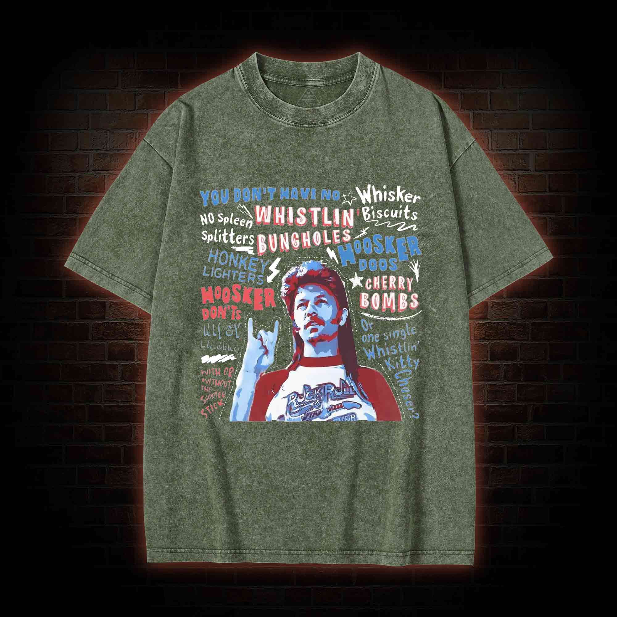 NO Spleen Splitters Washed T-shirt