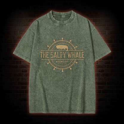 The Salty Whale Washed T-shirt