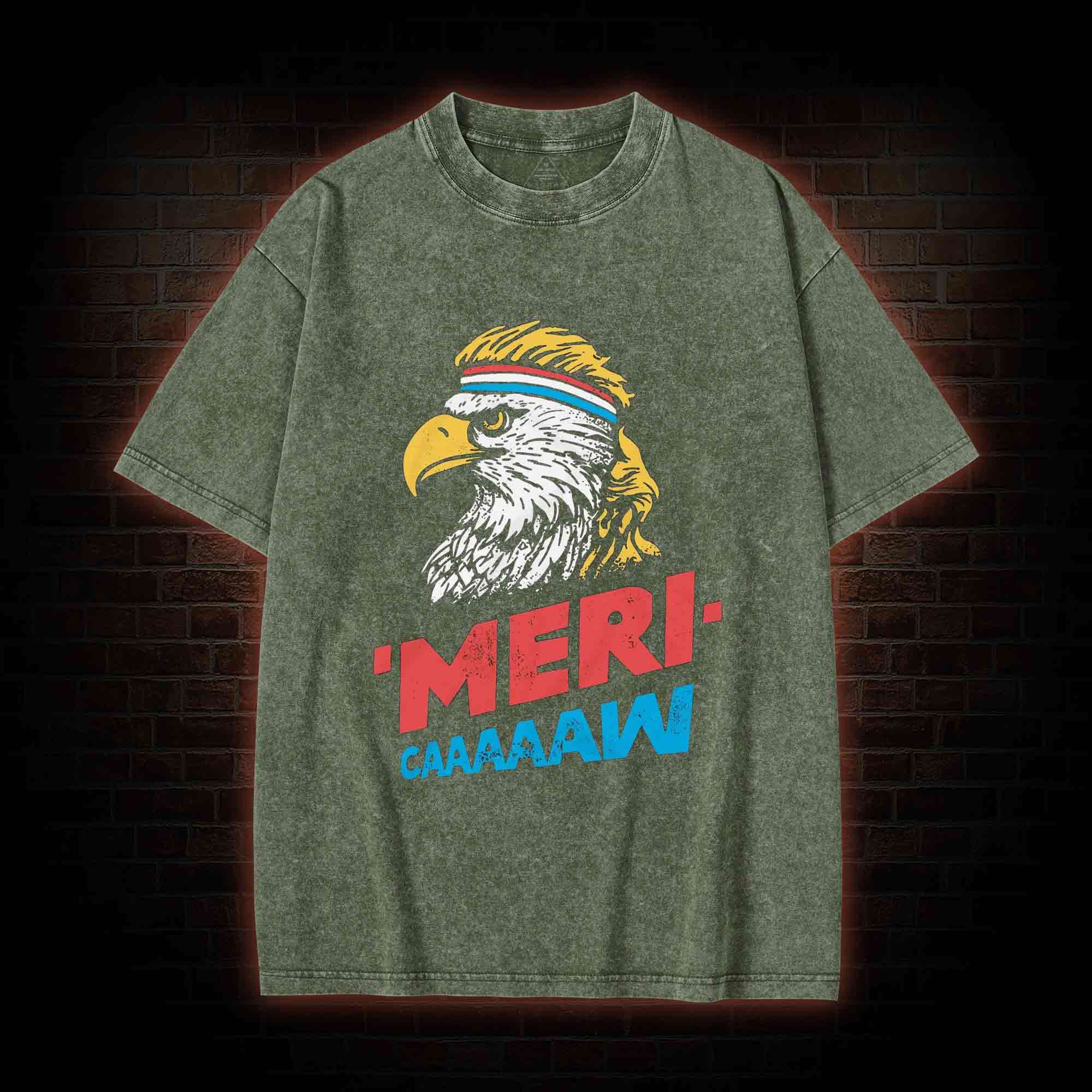 Meri--Caaaaaw Washed T-shirt