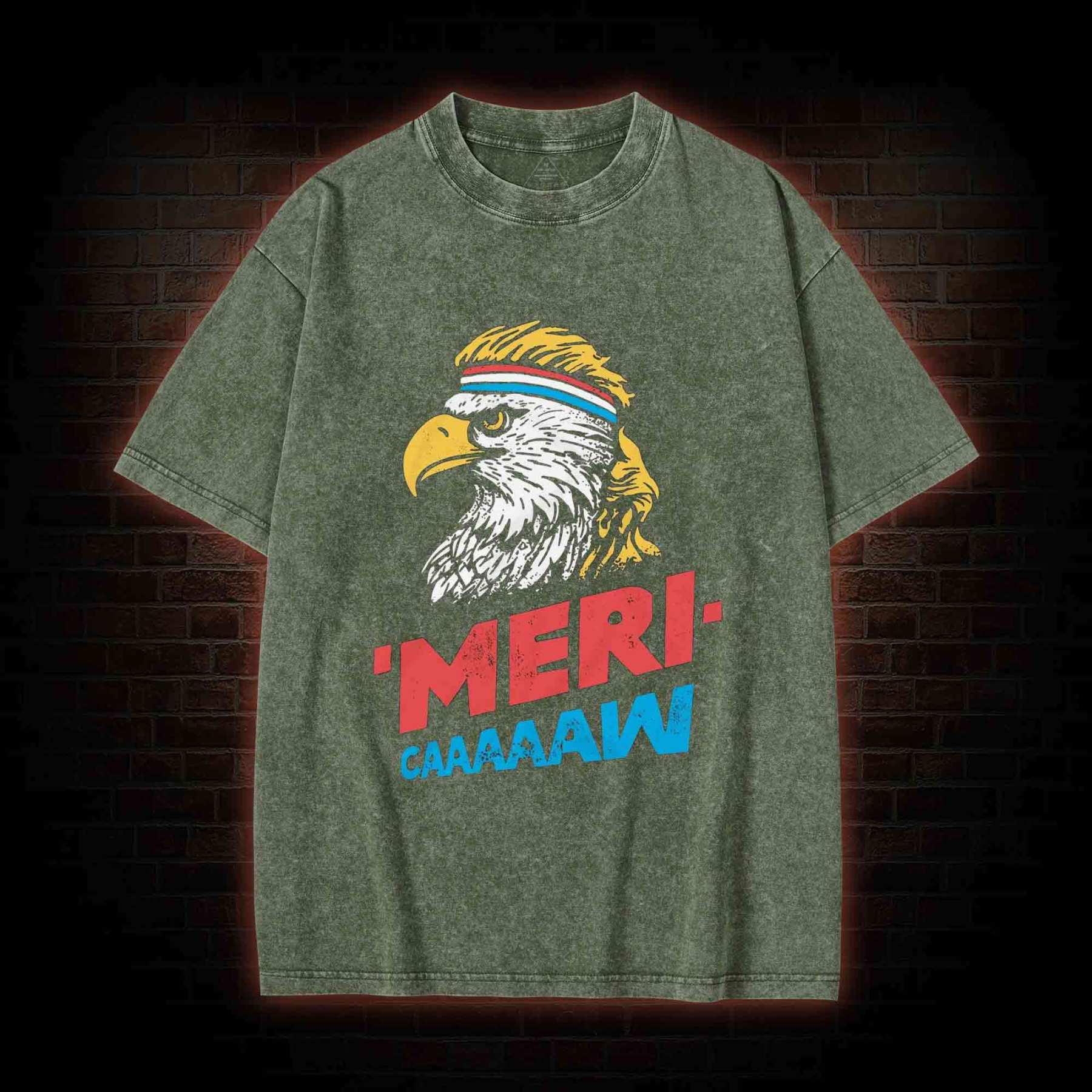 Meri--Caaaaaw Washed T-shirt