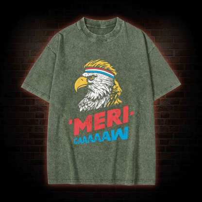 Meri--Caaaaaw Washed T-shirt