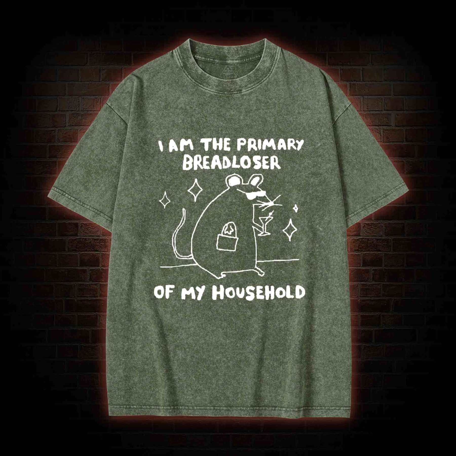 I am the Primary Beradloser Washed T-shirt
