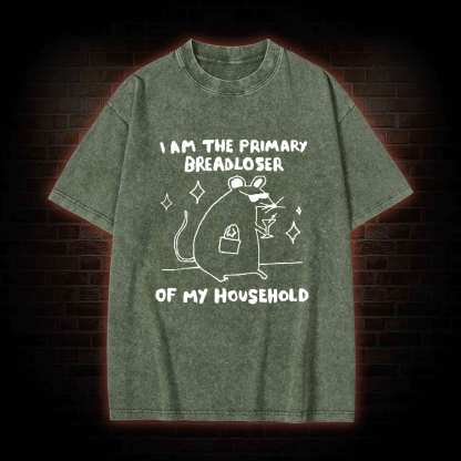 I am the Primary Beradloser Washed T-shirt