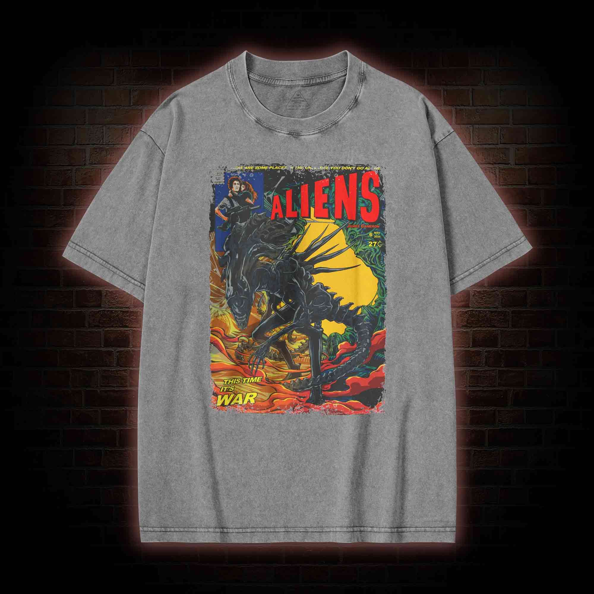 This Time it's War Washed T-shirt