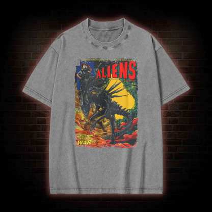 This Time it's War Washed T-shirt