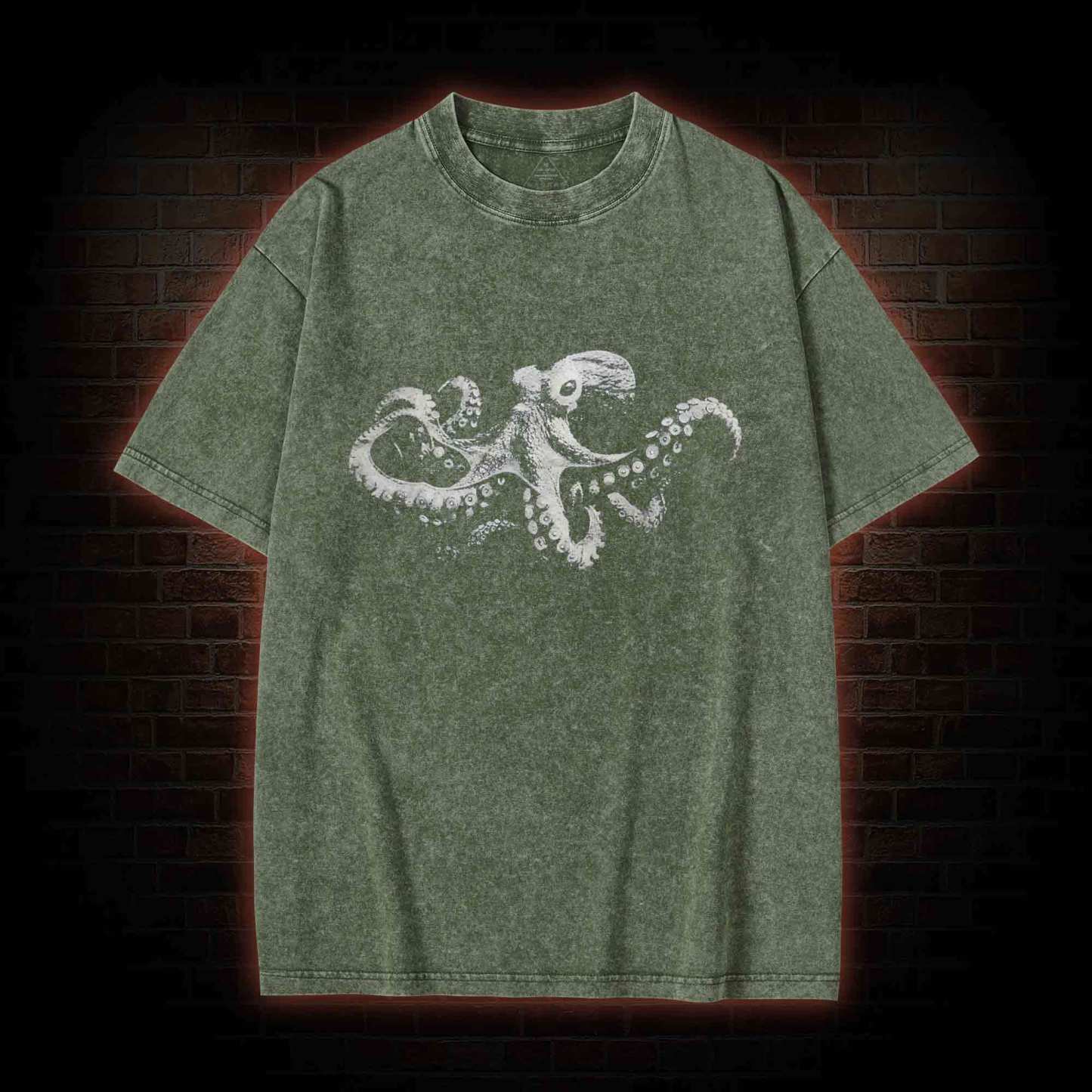 Octopus Washed T-shirt