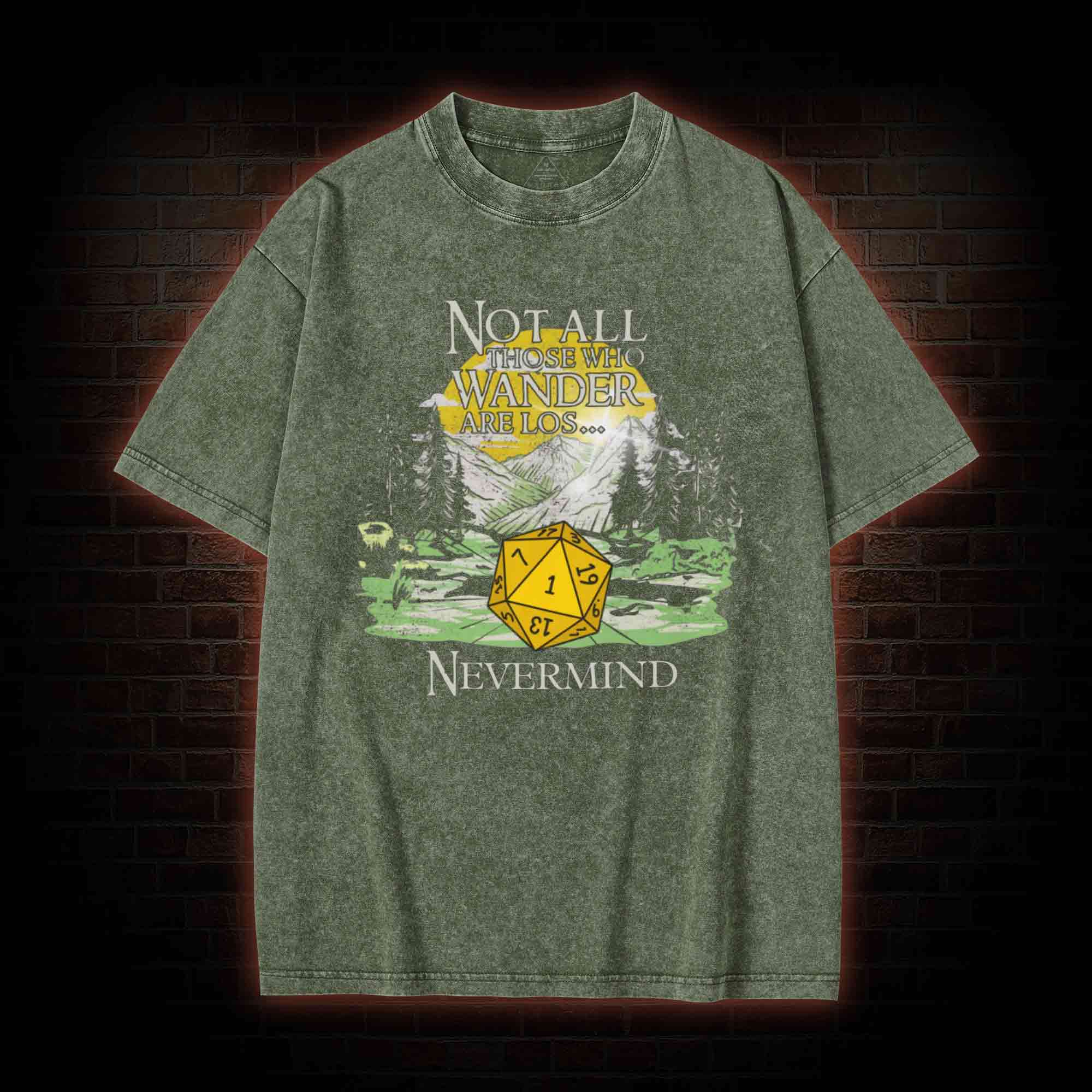 Nevermind Washed T-shirt