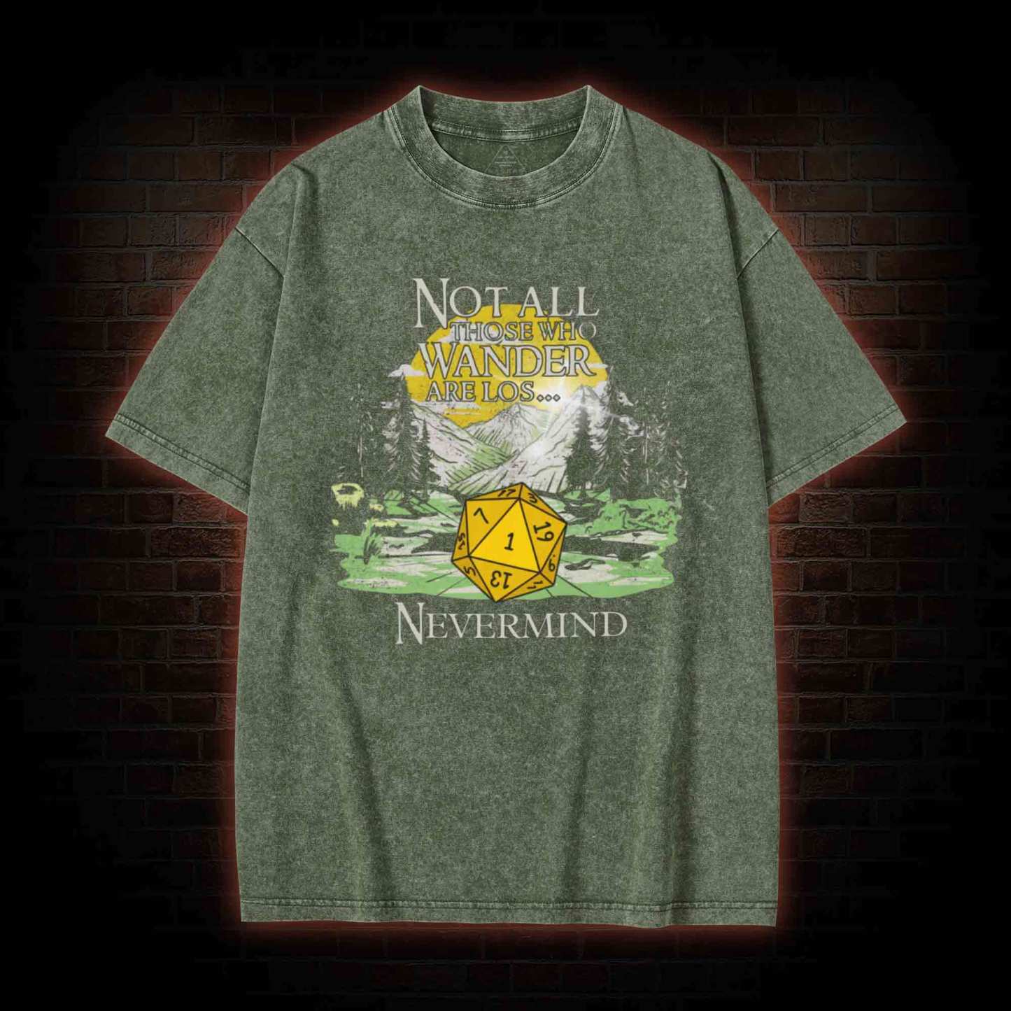 Nevermind Washed T-shirt