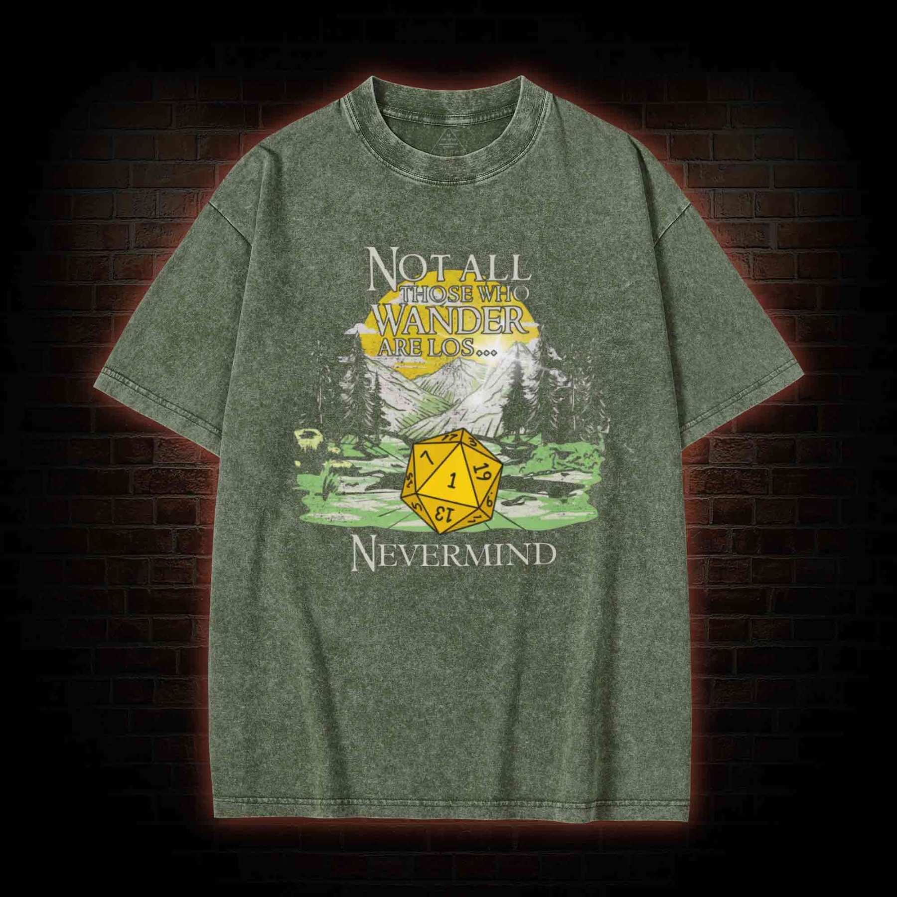 Nevermind Washed T-shirt