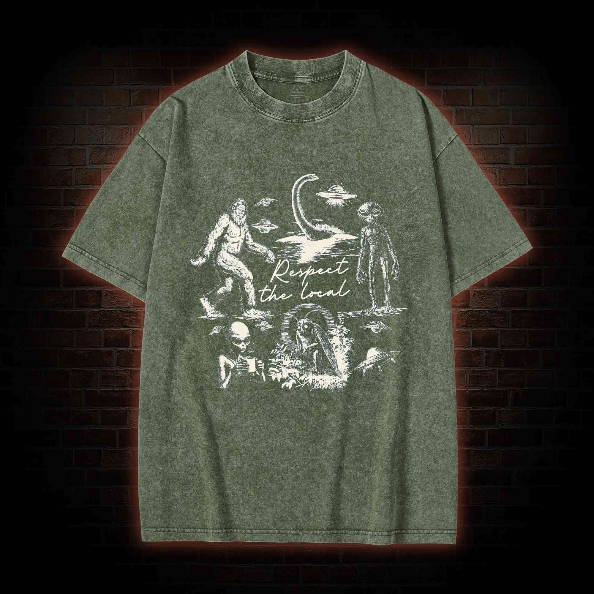 Respect the Local Washed T-shirt