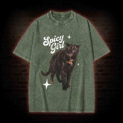 Spicy Girl Washed T-shirt