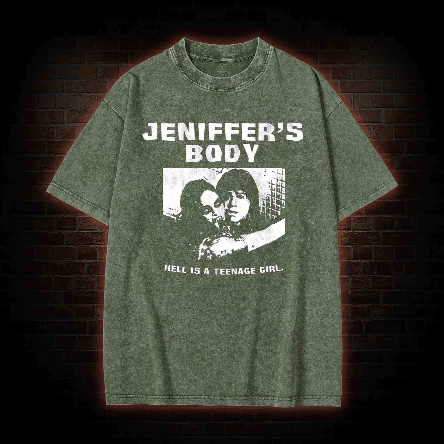 Hell is a Teenage Girl Washed T-shirt