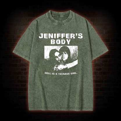 Hell is a Teenage Girl Washed T-shirt