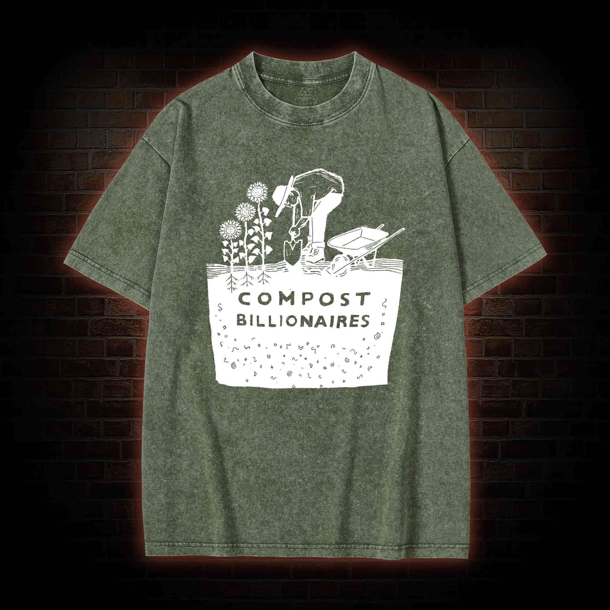 Compost Billionaires Washed T-shirt