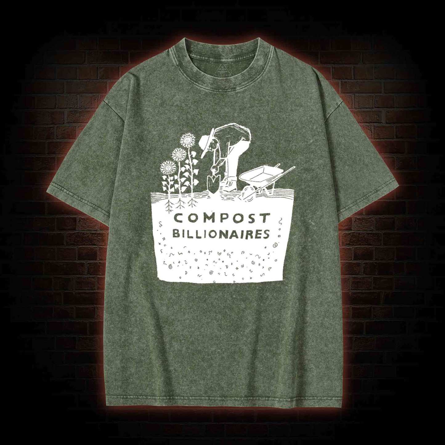 Compost Billionaires Washed T-shirt