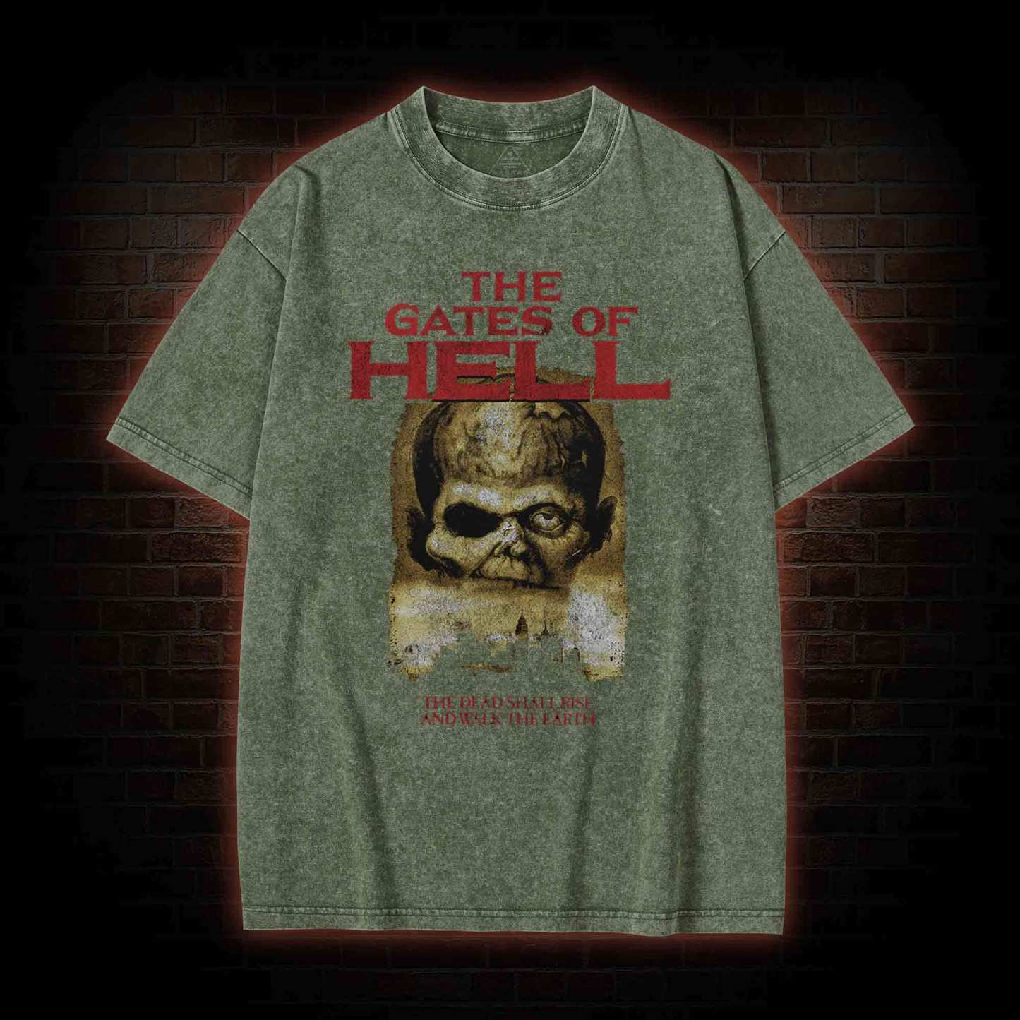 The Dead Shall Rise and Walk the Earth Washed T-shirt