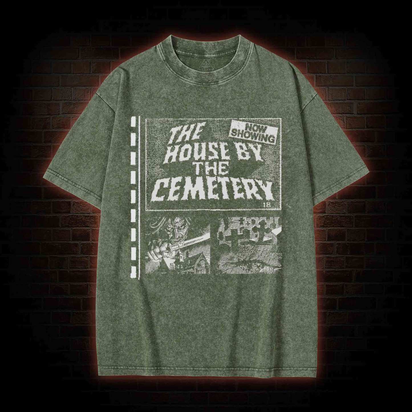 The Cellar is the Gateway to Hell Washed T-shirt