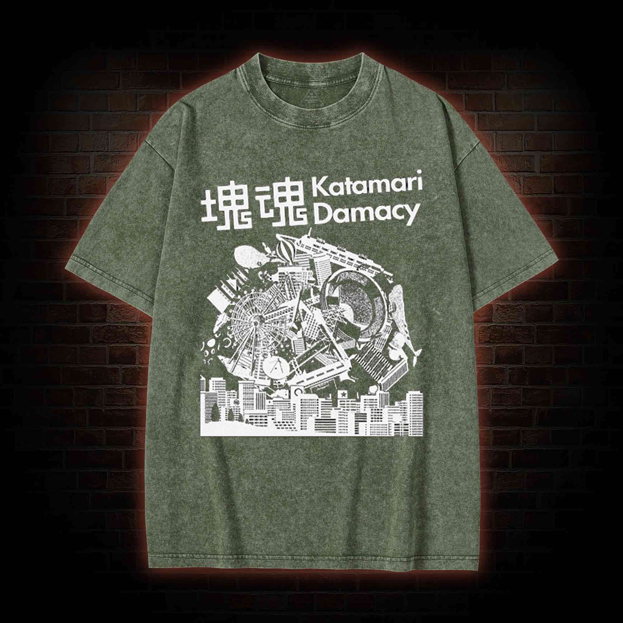 Roll It Up Washed T-shirt