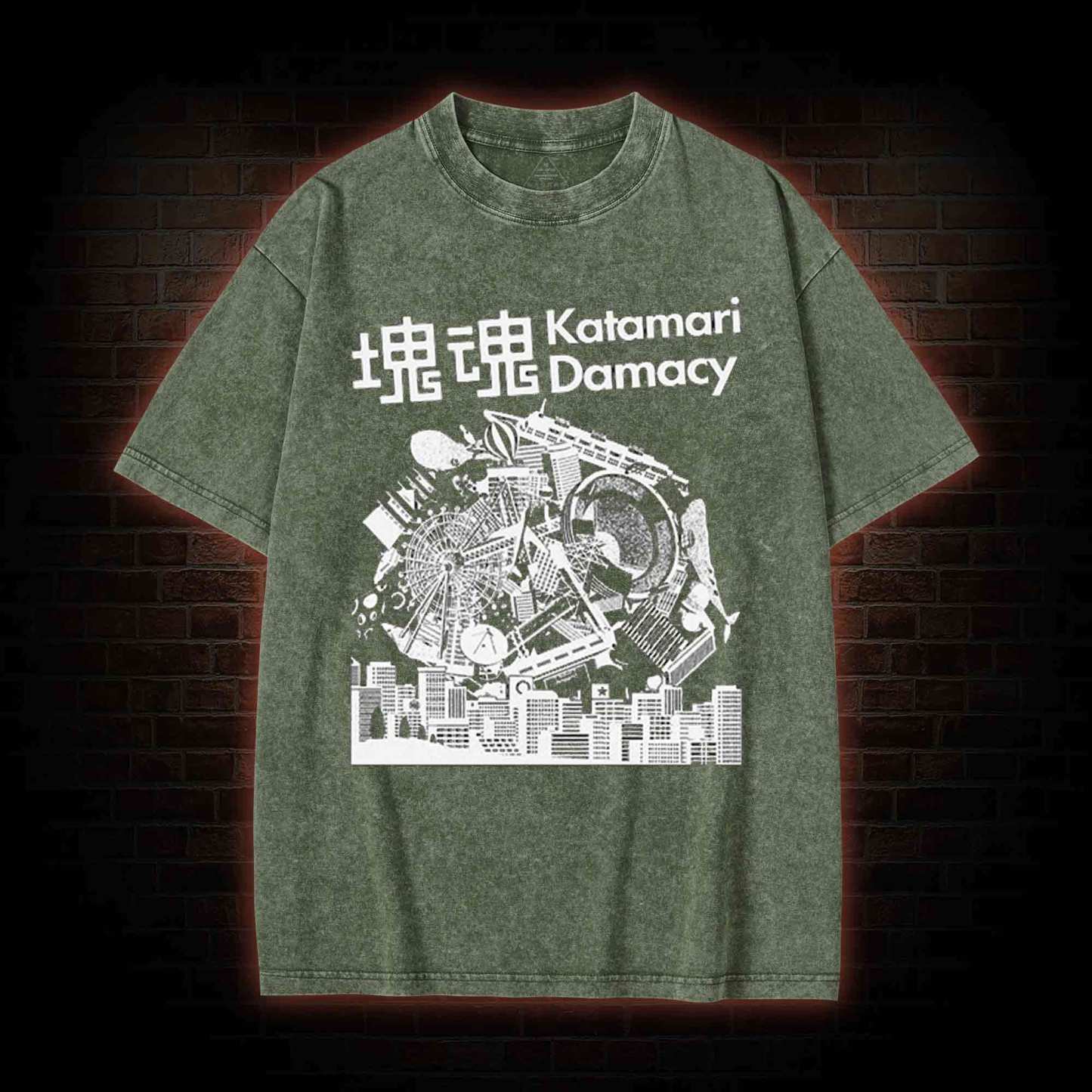 Roll It Up Washed T-shirt