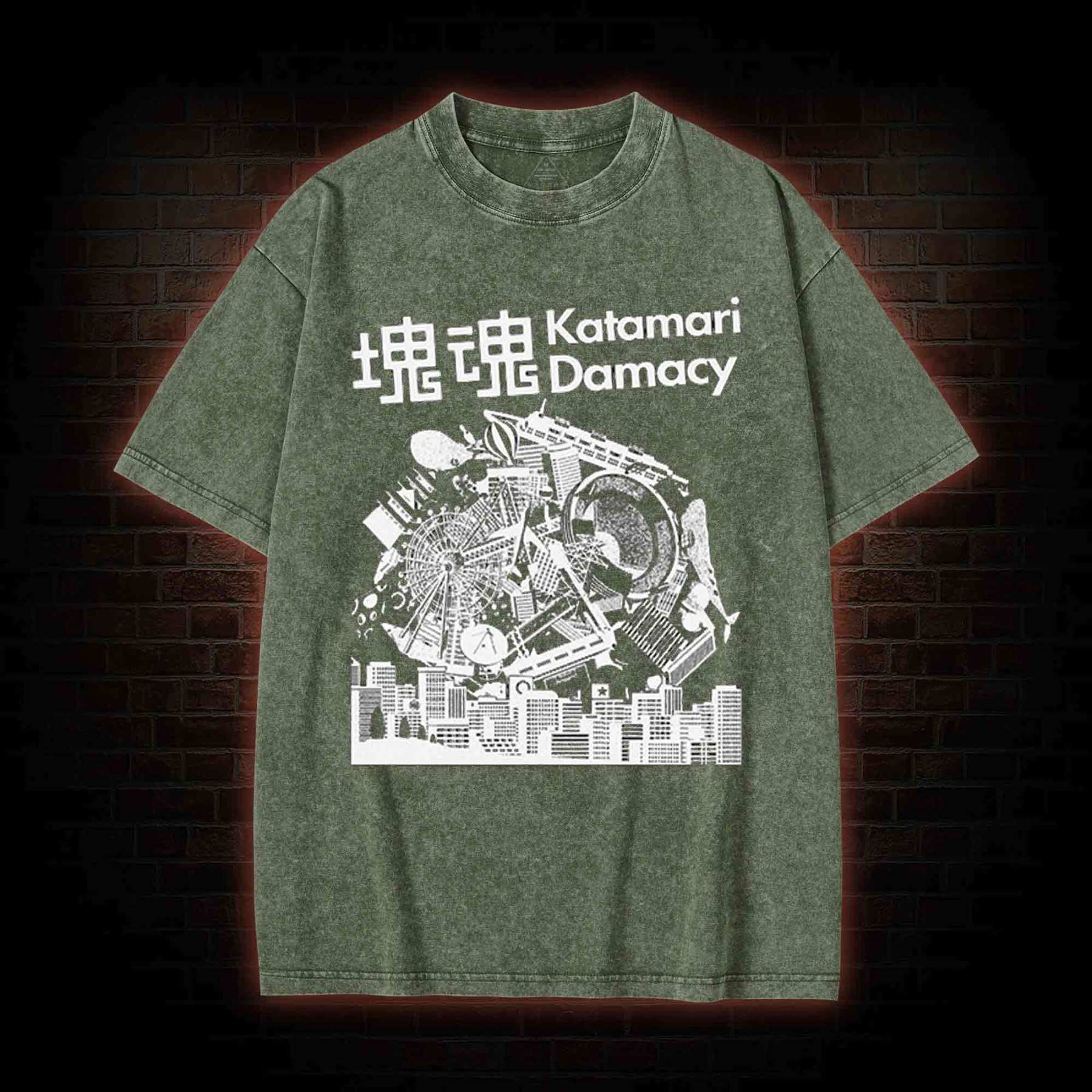 Roll It Up Washed T-shirt