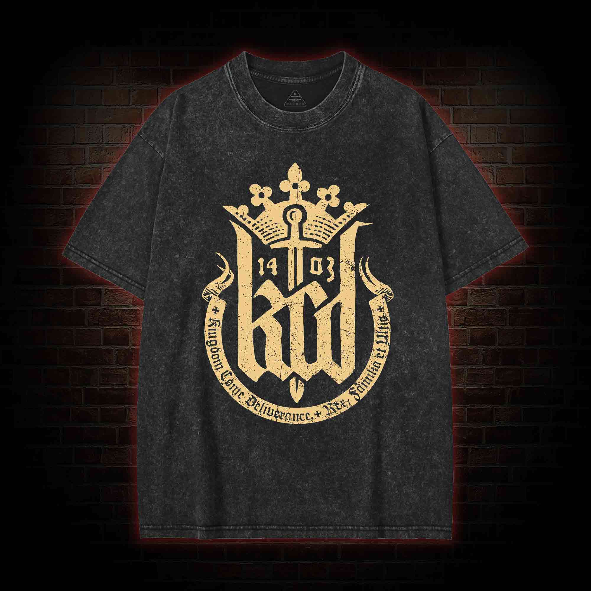 God Save You Washed T-shirt