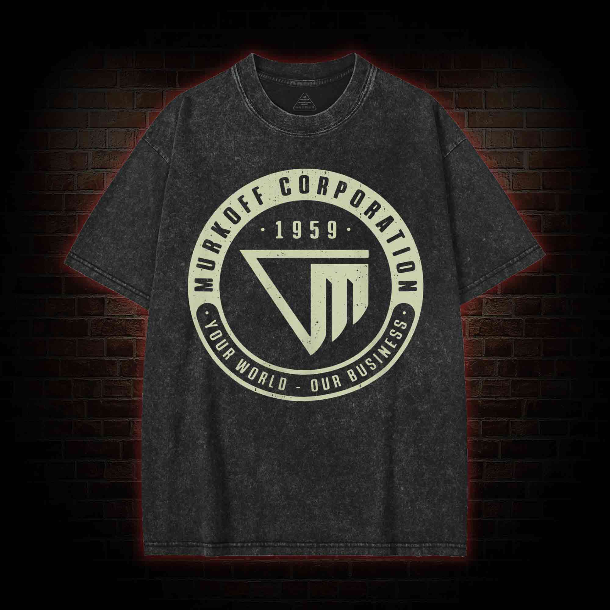 Murkoff Corporation Washed T-shirt