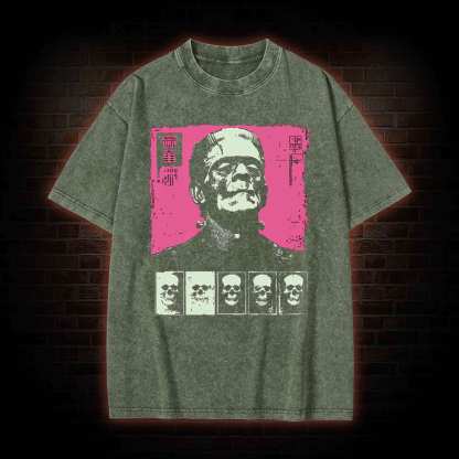 The Man Who Made a Monster Washed T-shirt