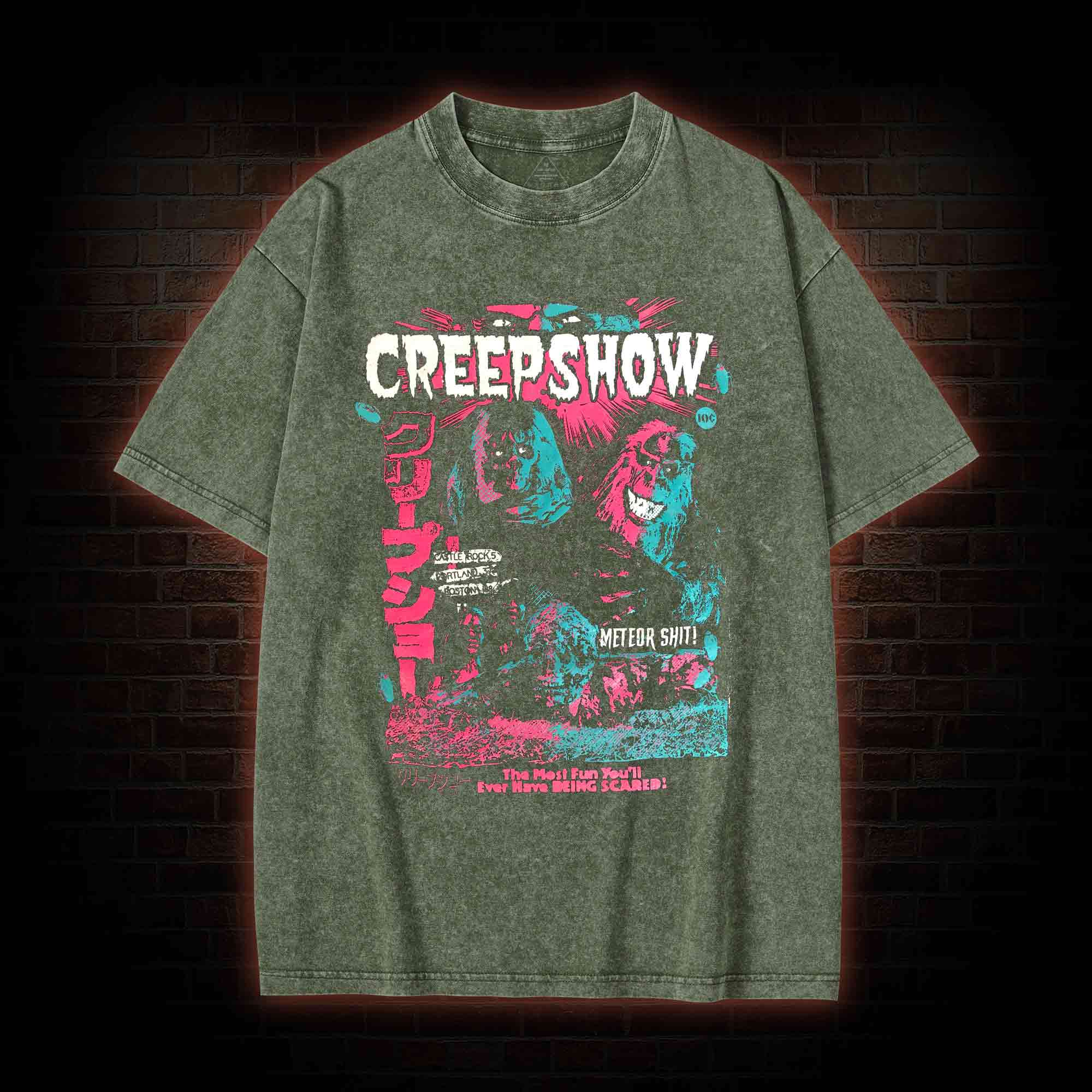 The Most Fun You'll ever have being Scared Washed T-shirt