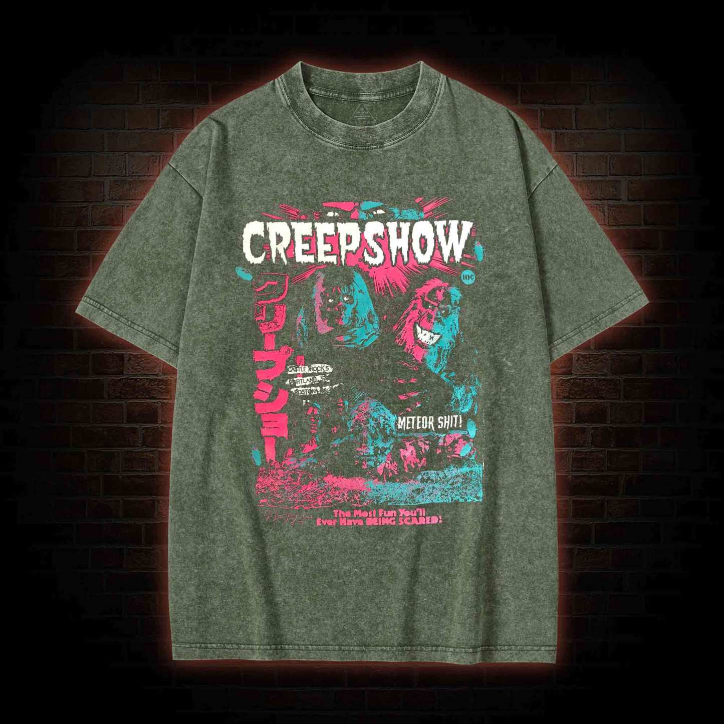 The Most Fun You'll ever have being Scared Washed T-shirt