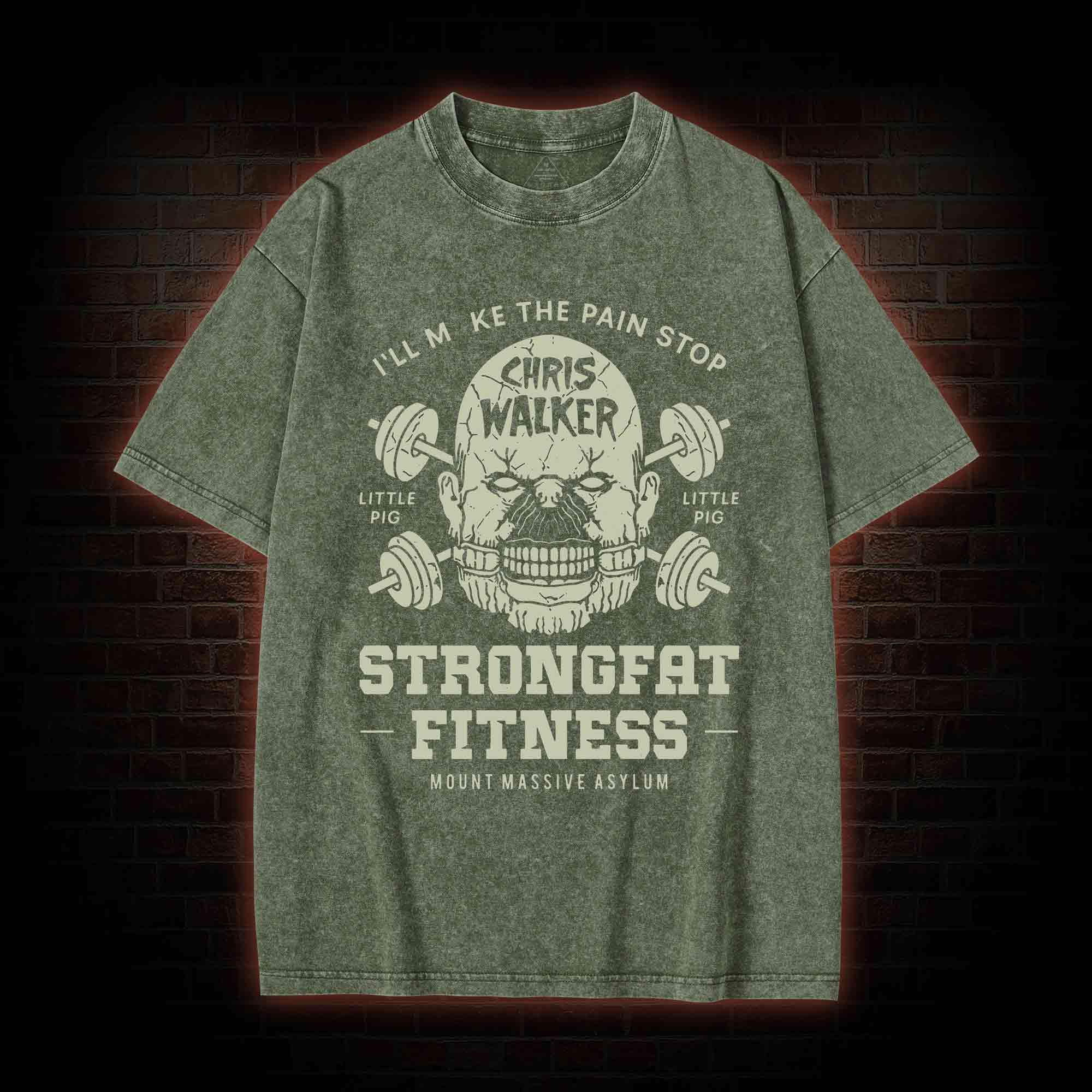 I'll Make the Pain Stop Washed T-shirt