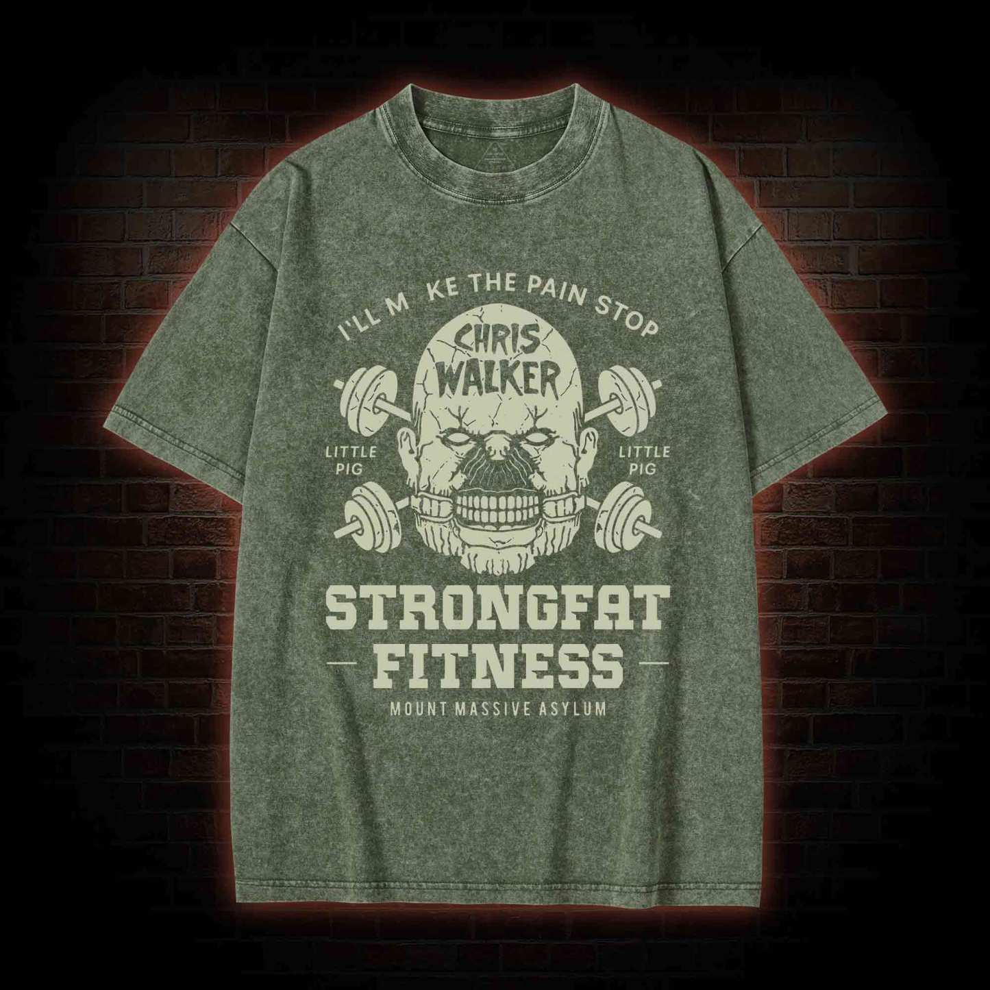 I'll Make the Pain Stop Washed T-shirt