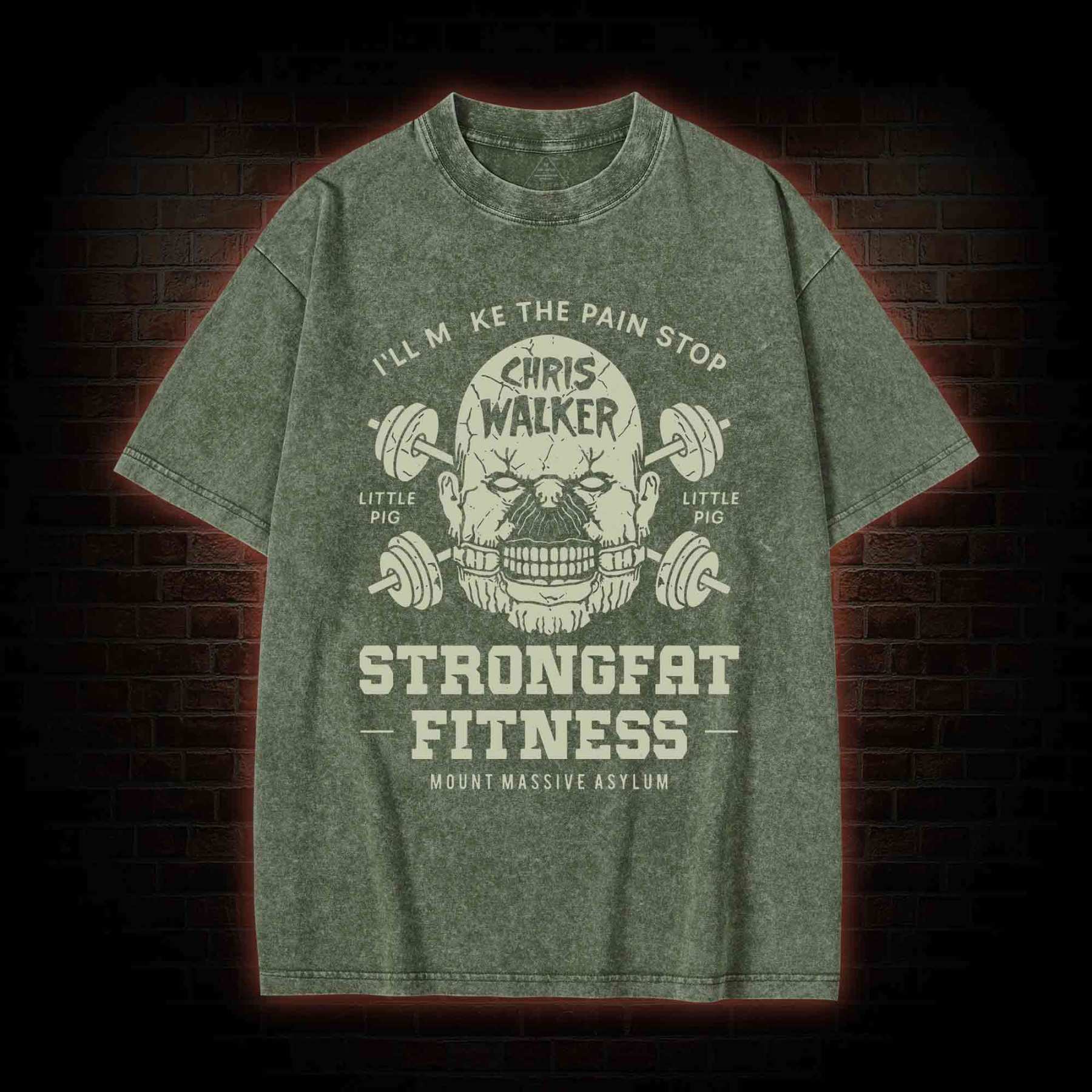 I'll Make the Pain Stop Washed T-shirt