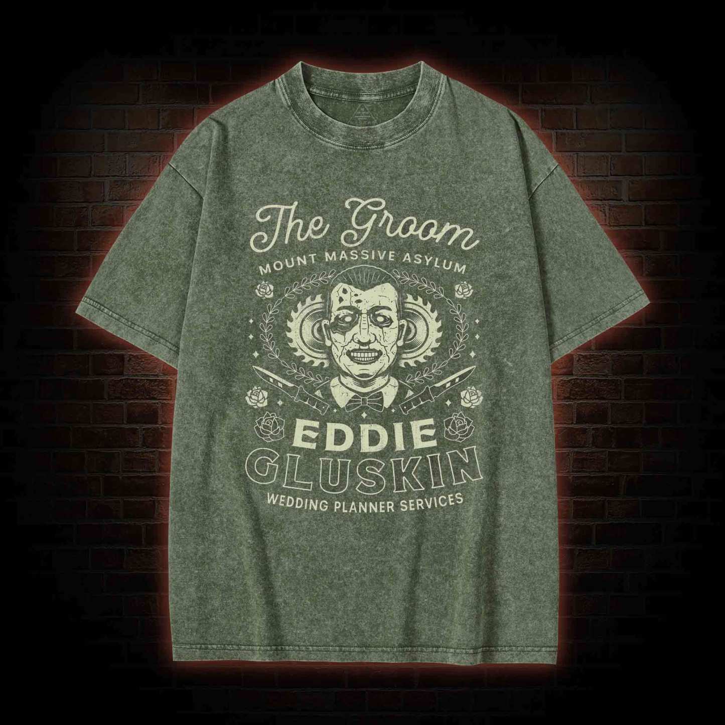 Wedding Planner Services Washed T-shirt