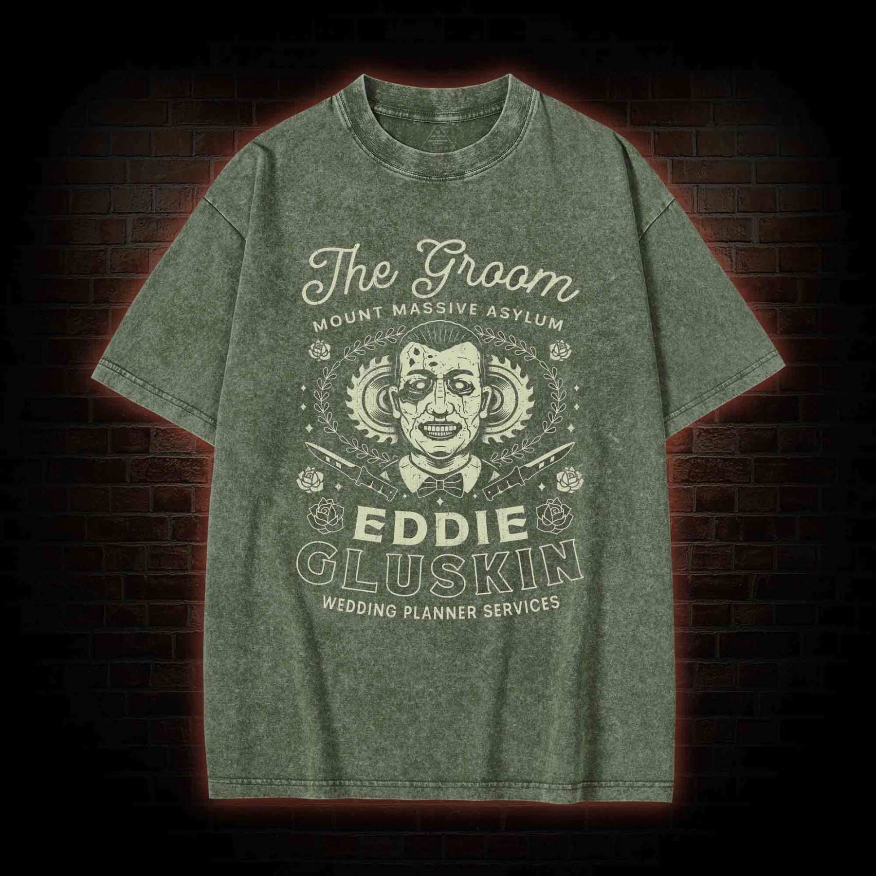 Wedding Planner Services Washed T-shirt