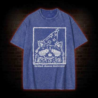 Grilled Cheese Destroyer Washed T-shirt