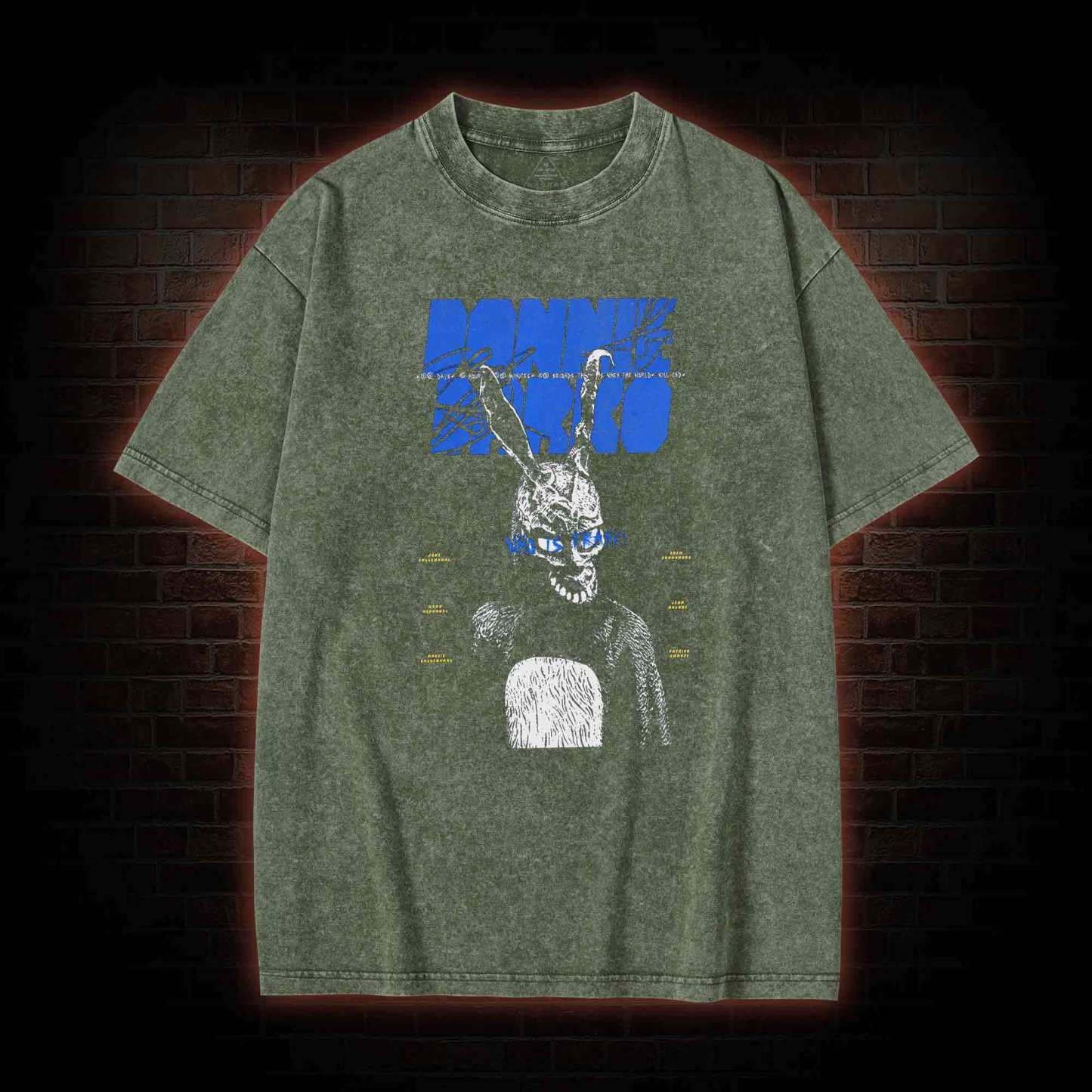 That is When the World will End Washed T-shirt